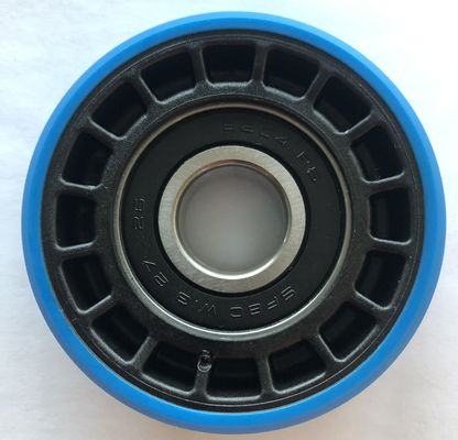 75x24 Escalator Spare Part Step Chain Roller Hub Type Roller With Bearing 6302