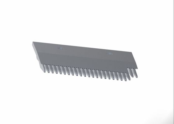 Pitch 8.466 Comb Raw Alu Right Side for Pallet with Plastic Yellow Insert Moving Walk Spare Part