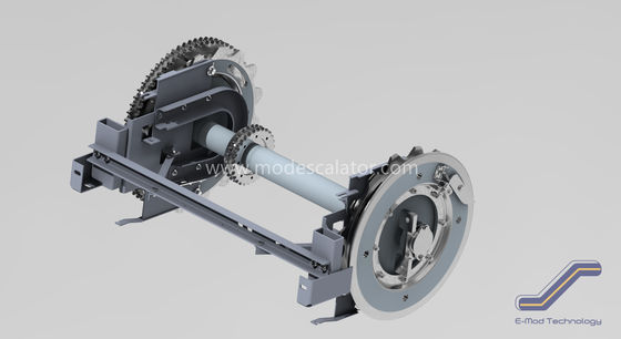 Width 1000 Escalator Main Drive 20A Escalator Tension Carriage