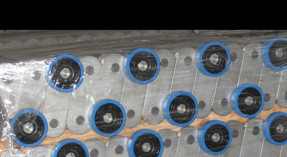 CNAS Roller Outside Link Spare Part  Step Chain Escalator With Plastic Bush