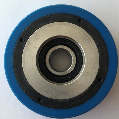 Step chain roller; 110x27, PA+steel Hub roller, with Bearing 6303, Pin 17