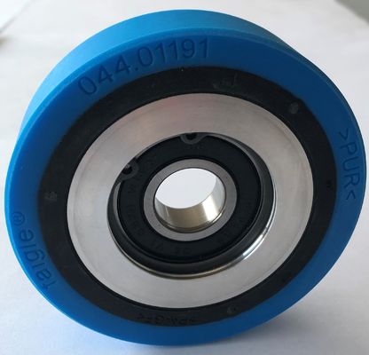 Step chain roller; 110x22.5, PA+steel Hub roller, with Bearing 6204, Pin 20