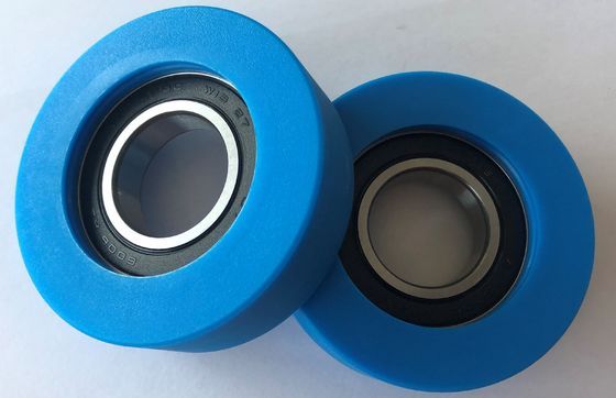 Bearing 6204 2RS Escalator Spare Part Step Chain Roller 75x23.5 Integrate Roller Pin 20