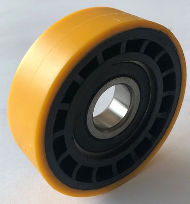 Pin 20 Step Chain Roller 75x23.5 Hub Type Roller With Bearing 6204