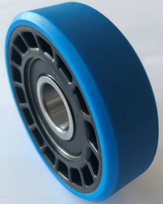 75x24 Escalator Spare Part Step Chain Roller Hub Type Roller With Bearing 6302
