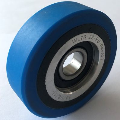 Bearing 6204 Escalator Spare Part Pin 20 Escalator Metal Hub Roller 75x23.5