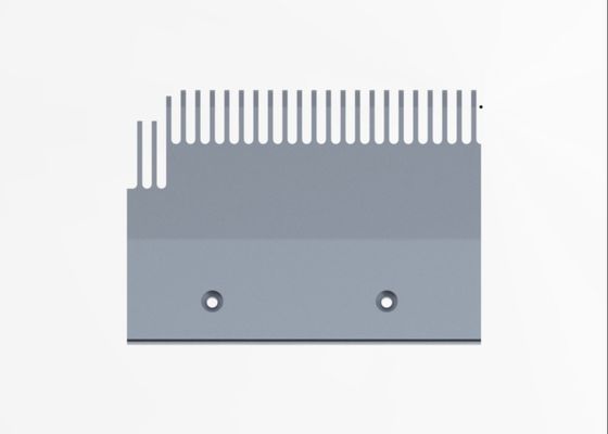 Pitch 8.466 Comb Raw Alu Right Side for Pallet with Plastic Yellow Insert Moving Walk Spare Part