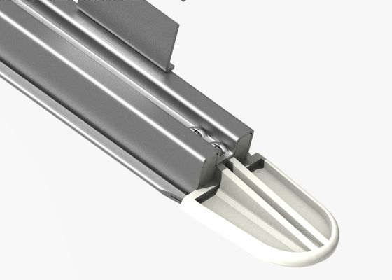 Escalator Handrail Guide Track - Roller Chain Newel , St. St. Profile , Plastic Roller Chain