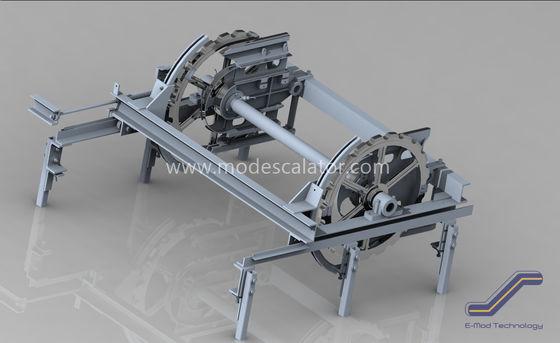 Width 1000 Escalator Main Drive 20A Escalator Tension Carriage